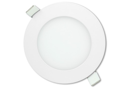 LED panelové vstavané stropné svietidlo 6W biele