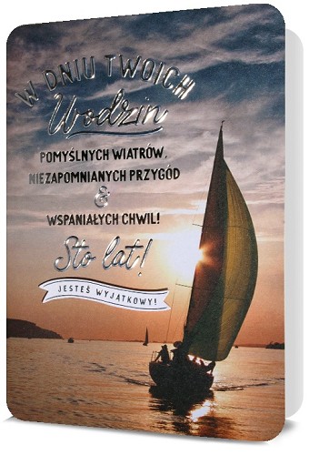 Narodeninová pohľadnica pre námorníka s prianím H2393