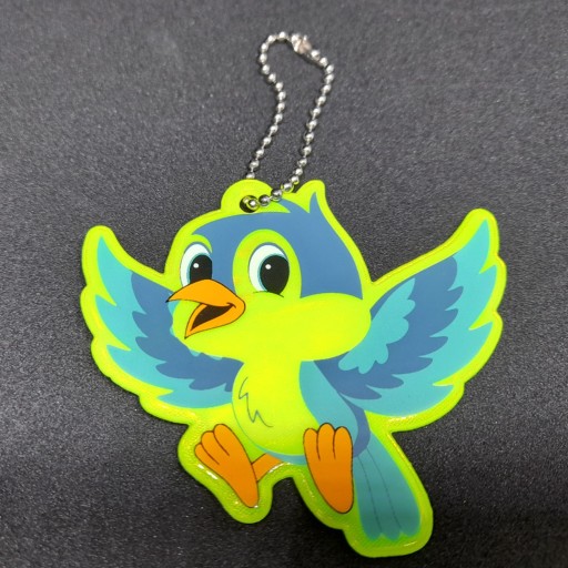REFLEXNÁ KĽÚČENKA, reflexný prívesok PARROT