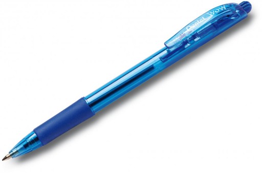 PENTEL WOW AUTOMATICKÉ GULIČKOVÉ PERO 0,7 MODRÉ 10 KS