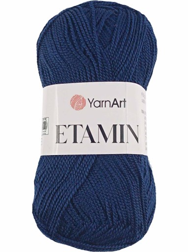 YarnArt Etaminová priadza 30 g 180 m farba 453 námornícka modrá
