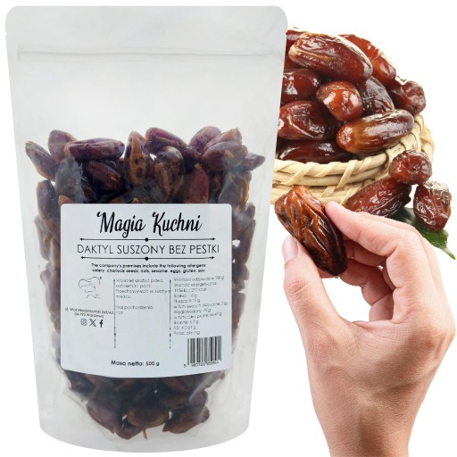 DATLE SUŠENÉ 500g BEZ SEMENIČIEK, 100% PRÍRODNÉ