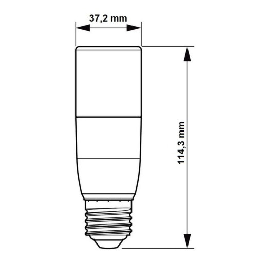 Philips CorePro stick ND LED žiarovka 9,5-68W T38 E27 830 1050lm 4000K
