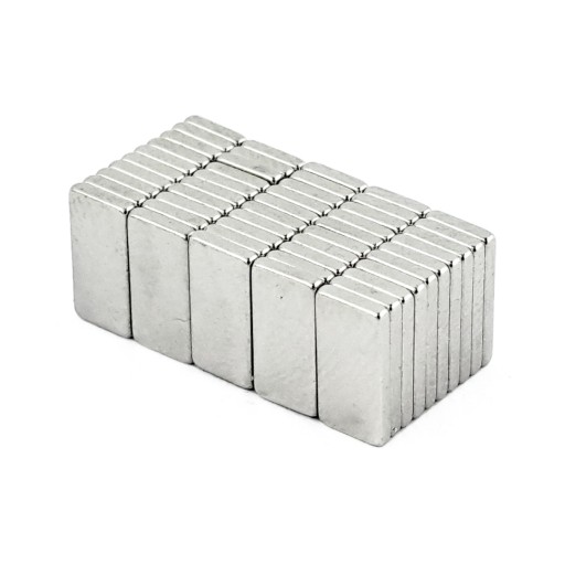 NEODYMIOVÝ MAGNET NA TANIER 8x4x1 N38 - 50 KS