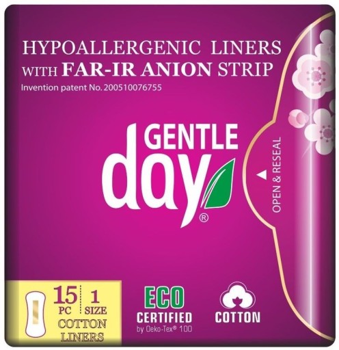 JEMNÉ DENNÉ HYGIENICKÉ VLOŽKY S ANIONOVÝM PÁSKOM