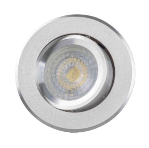 HALEGENOVÁ LAMPA RODA KRUHÁ STRIEBORNÁ PIESKOVANÁ