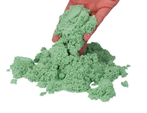 Leštiaci kinetický piesok 1 kg mäta