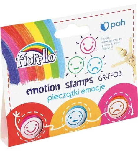 PEČIATKY SÚPRAVA EMÓCIÍ 3 KS FIORELLO, FIORELLO