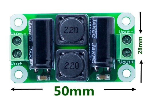 892 LC filter pre výstup zdroja DC 0-50V 4A