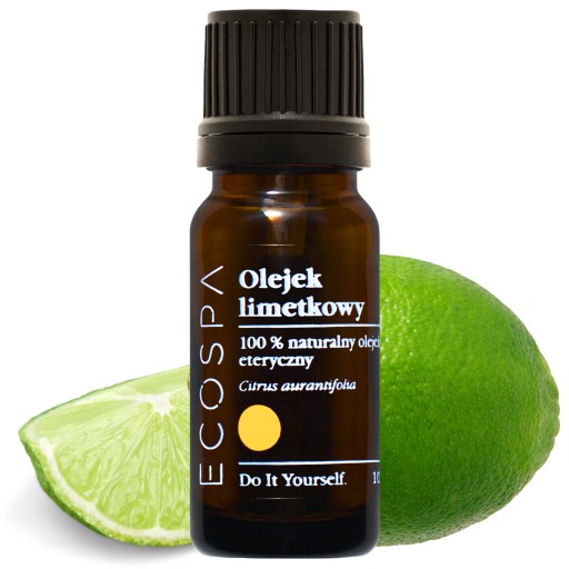PRÍRODNÝ LIMETOVÝ ESENCIÁLNY OLEJ LIMETKA 10 ML AROMATHERAPY ECOSPA
