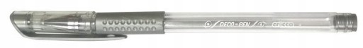Cricco Deco Pen Strieborné gélové pero 0,7 mm