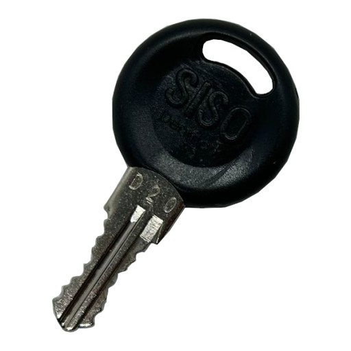 Zámok na nábytok KEY D20 SISO Dánsko