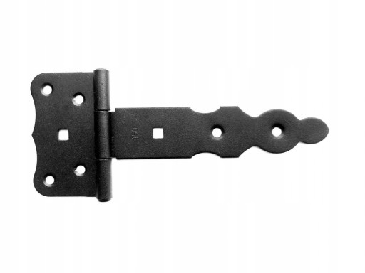 Ozdobný stavebný bránkový pánt pre bránu 155 mm