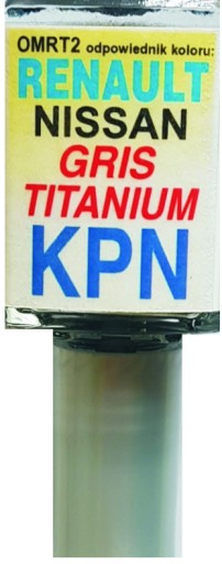 NISSAN KPN GRIS TITÁNOVÁ FARBA DOTYKOVÁ NA ŠKRABANINY