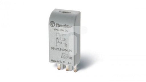 LED ochranný modul 6-24V DC zelený 99.02.9