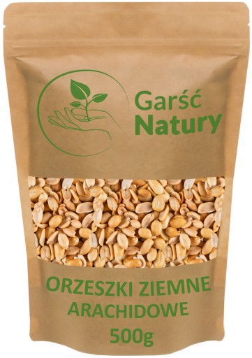 ARAŠIDY ARAŠIDY 0,5 kg XL POL, PRAŽENÉ BEZ SOLI ARAŠIDY 500 g