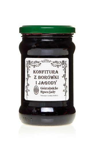 Domáci čučoriedkový a čučoriedkový džem 100% prírodný