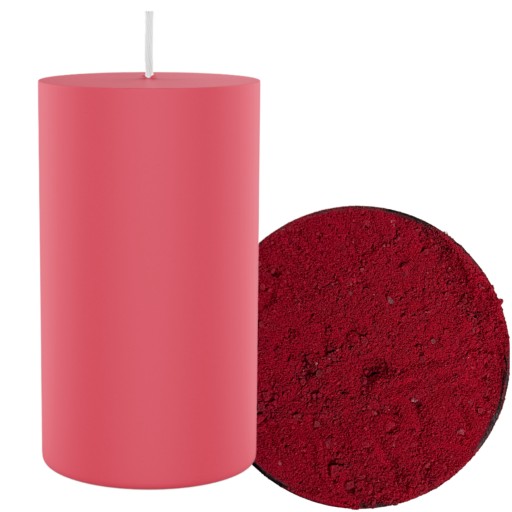 Parafínové farbivo na sviečky CORAL PINK 2g