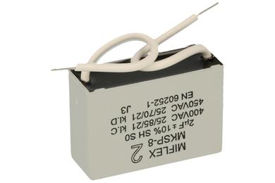 ŠTARTOVACÍ KONDENZÁTOR PRE VENTILÁTOROV 2.0uF/400V
