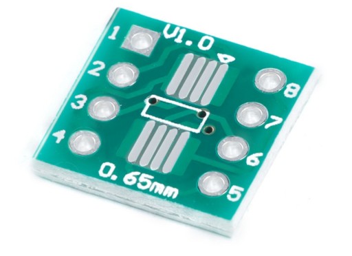 Univerzálny PCB SO8 SSOP8 až DIP8
