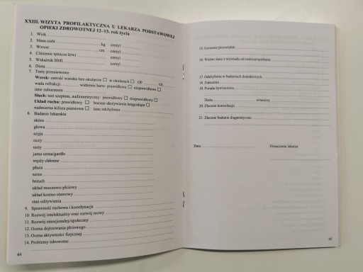 Zdravotná knižka dieťaťa