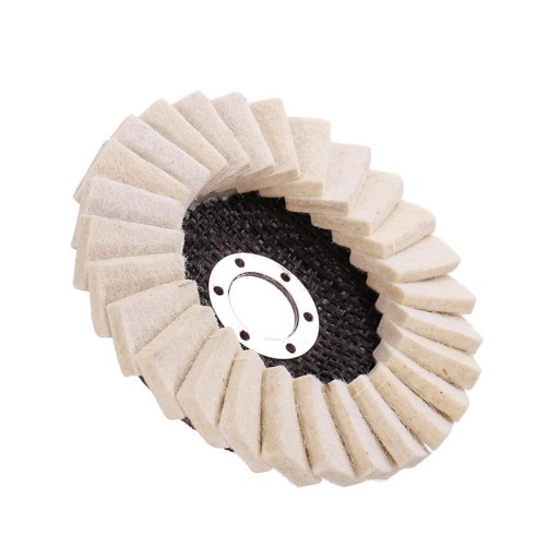 PLSTENÝ KOVOVÝ LEŠTIACI KOTÚČ 125MM KD959
