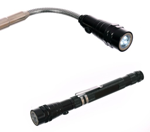 Flexibilný magnetický uchopovač s LED osvetlením