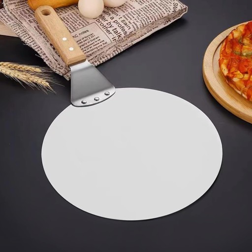 PIZZA, CHLIEB, CESTO, PLECH, OCELOVÁ LOPATKA okrúhla, 30 cm