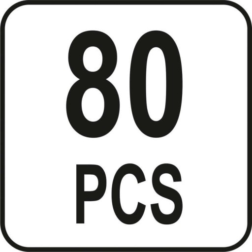 KLINY POLOKRUHOVÝ KYVAČEK 80 KS. MIX VEĽKOSTI