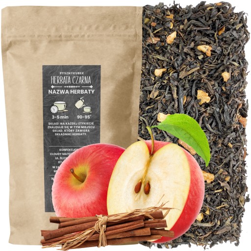 ŠKORICA JABLKO čierny čaj 50g