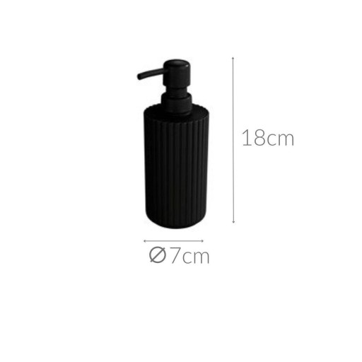 BLACK LOTION DÁVKOVAČ MYDLA ŠTÝLOVÝ DÁVKOVAČ