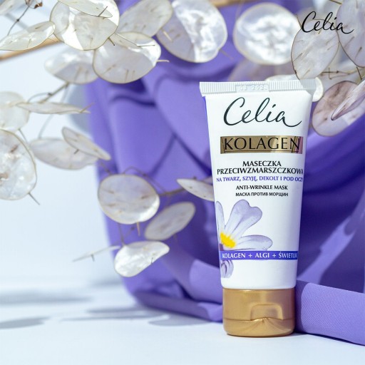 Celia Collagen Pleťová maska - Riasy a obočie