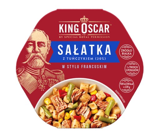 TUŇIAKOVÝ ŠALÁT NA FRANCÚZSKY ŠTÝL 220g KRÁL