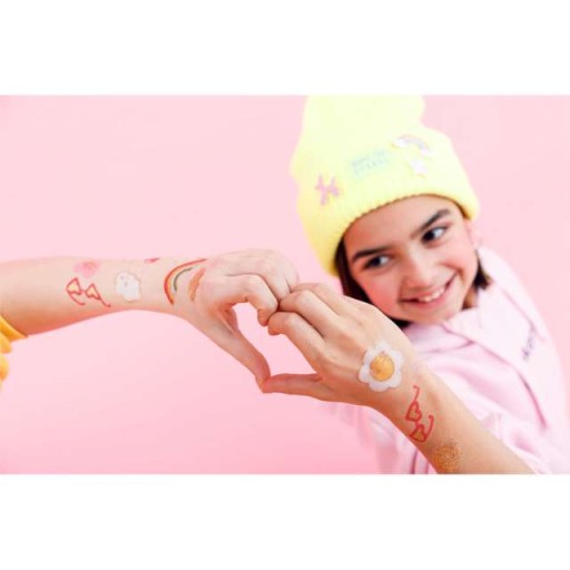 Umývateľný mix TATTOOS DISIES GIRL POWER x14