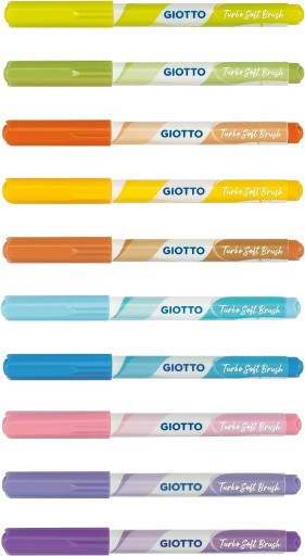 GIOTTO TURBO MÄKKÉ KEFOVÉ PERÁ 10 FAREB PASTEL 426900