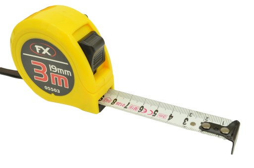 MEASURE FX páska sťahovacia páska 3m so zarážkou STRONG