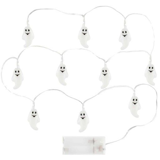 Halloween Ghost LED girlanda 2 m