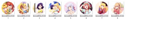Gabriel DropOut Anime Manga Pins VEĽKÝ VÝBER