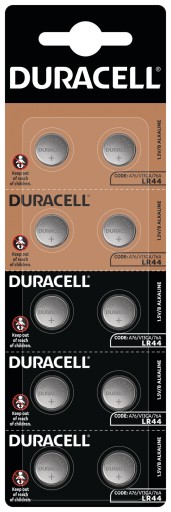 Alkalická batéria Duracell LR44 AG13 A76 - 10 ks