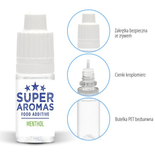 SUPER AROMAS MENTOL 10 ml