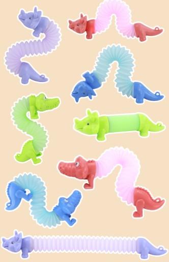 SENSORY ANTISTRES POP TUBE LED CRAWL
