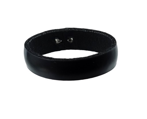 KOŽENÁ POUČKA NA OPASOK 4 CM ELEGANTNÁ ČIERNA