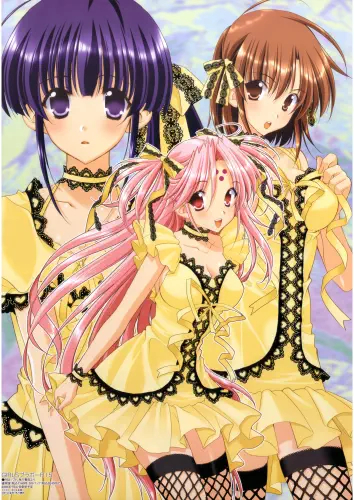 Anime Girls Bravo plagát GBVO_007 A3 (vlastné)