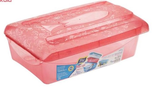 Plastová škatuľová nádoba s krytom 5l TIDY UP
