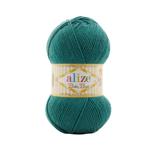 Priadza Baby Best - 847 Green Turquoise Anti-Piling