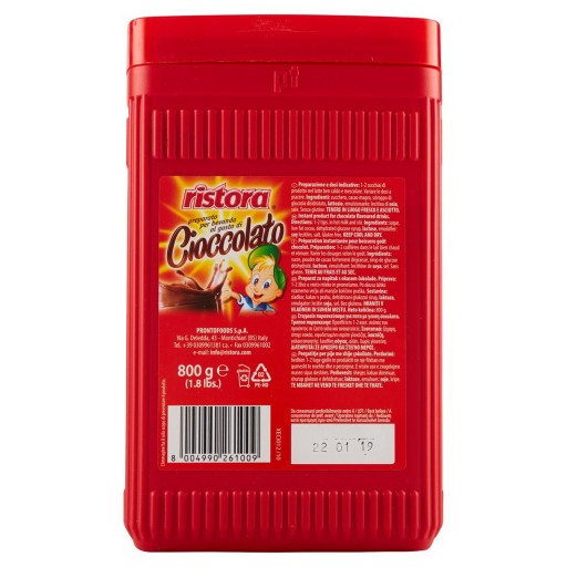 Čokoláda na pitie od talianskej značky Ristora 800g