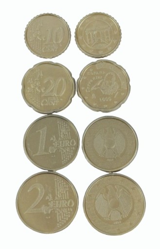 Hračka Peniaze Euro mince 56 kusov