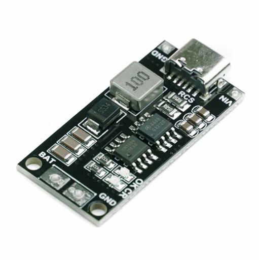 18650 Li-Ion 3S 1A nabíjačka USB-C článkov