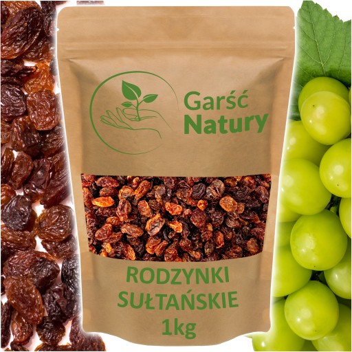 Sultánske hrozienka 1000g sladké čerstvé lahodné sušené sultánky KVALITNÉ 1kg