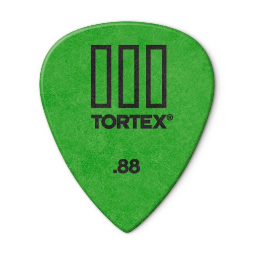Gitarové trsátko Dunlop Tortex TIII 0,88 mm zelené